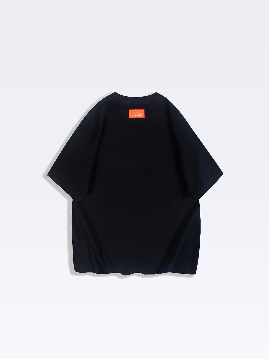 EDG x FNC S/S Tee|Black