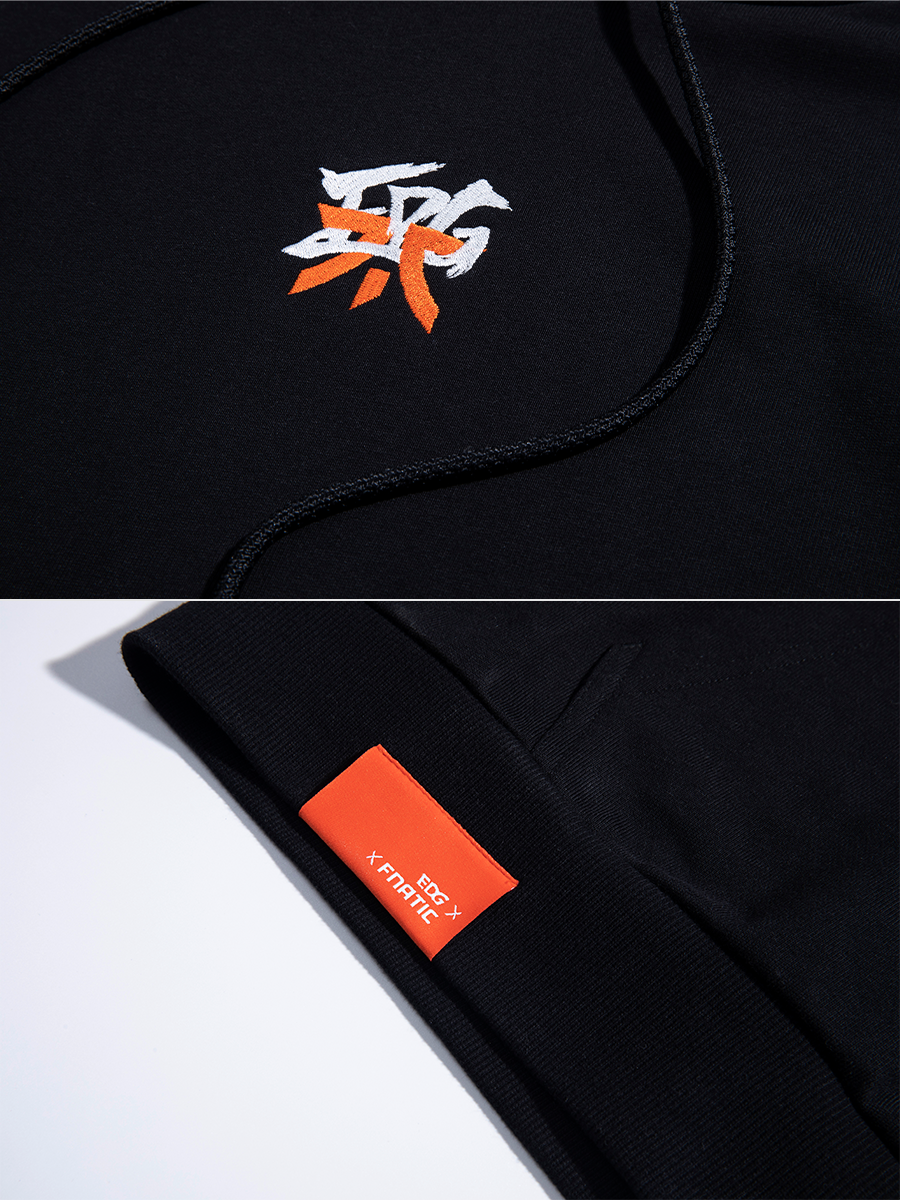 EDG x FNC Hoodie｜Black